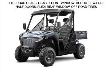 EV UFORCE 600 L7 MY 26 – OFF ROAD GLASS